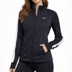 Nike Dri-Fit Full Zip Running Jacket Black